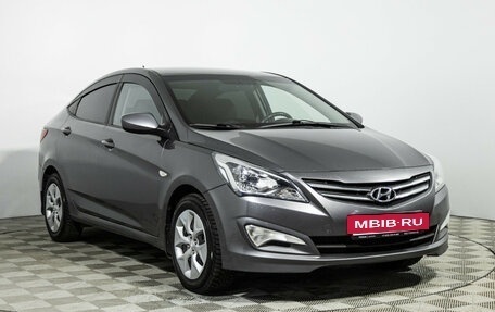 Hyundai Solaris II рестайлинг, 2014 год, 839 585 рублей, 3 фотография