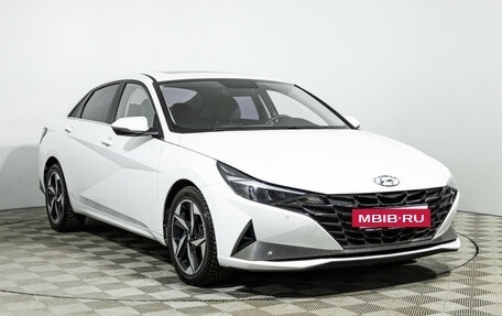 Hyundai Elantra, 2022 год, 2 249 700 рублей, 3 фотография