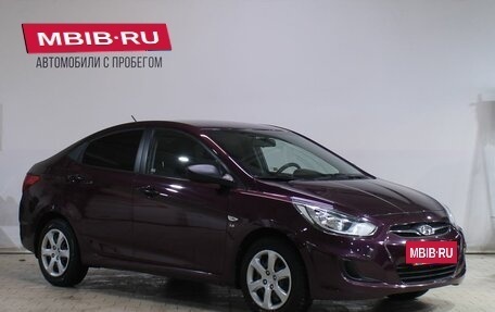 Hyundai Solaris II рестайлинг, 2012 год, 819 000 рублей, 3 фотография