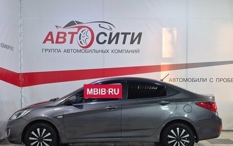 Hyundai Solaris II рестайлинг, 2011 год, 645 000 рублей, 4 фотография
