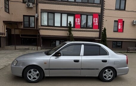 Hyundai Accent II, 2005 год, 350 000 рублей, 3 фотография