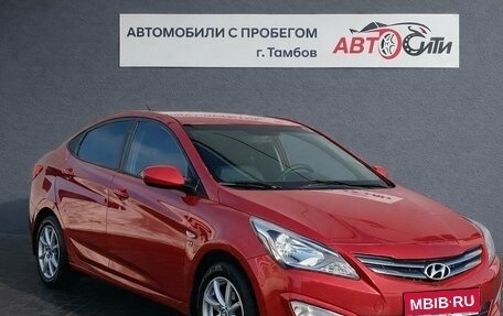 Hyundai Solaris II рестайлинг, 2014 год, 915 000 рублей, 1 фотография