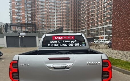 Toyota Hilux VIII, 2018 год, 2 999 999 рублей, 3 фотография