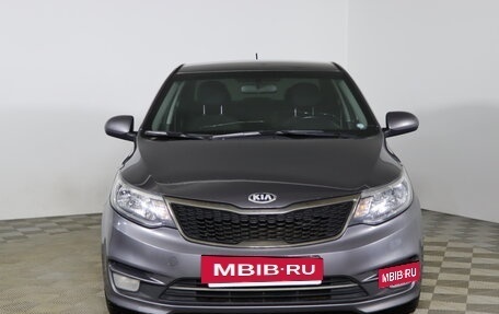 KIA Rio III рестайлинг, 2015 год, 949 990 рублей, 2 фотография