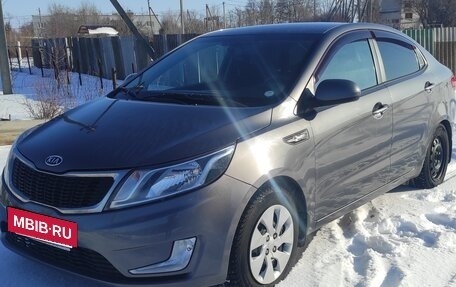 KIA Rio III рестайлинг, 2012 год, 999 000 рублей, 5 фотография