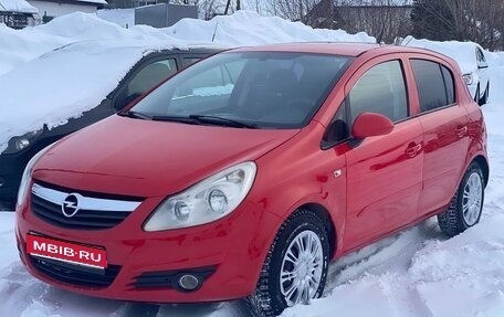Opel Corsa D, 2007 год, 319 000 рублей, 1 фотография