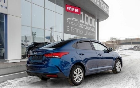 Hyundai Solaris II рестайлинг, 2021 год, 1 540 000 рублей, 6 фотография