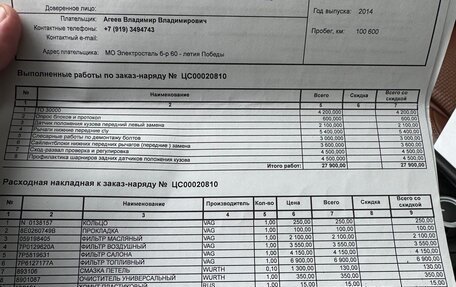 Volkswagen Touareg III, 2014 год, 2 880 000 рублей, 34 фотография