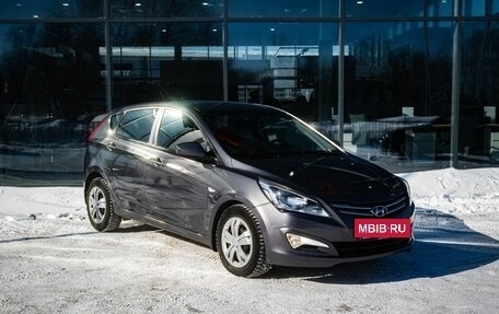 Hyundai Solaris II рестайлинг, 2014 год, 1 200 000 рублей, 5 фотография