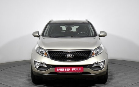 KIA Sportage III, 2014 год, 1 612 148 рублей, 2 фотография