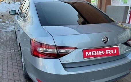 Skoda Superb III рестайлинг, 2016 год, 1 850 000 рублей, 10 фотография