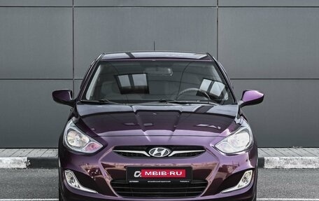 Hyundai Solaris II рестайлинг, 2011 год, 889 000 рублей, 3 фотография