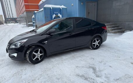 Hyundai Solaris II рестайлинг, 2016 год, 1 000 000 рублей, 22 фотография