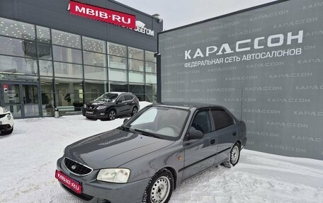 Hyundai Accent II, 2007 год, 340 000 рублей, 1 фотография