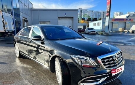 Mercedes-Benz S-Класс, 2018 год, 6 000 000 рублей, 4 фотография