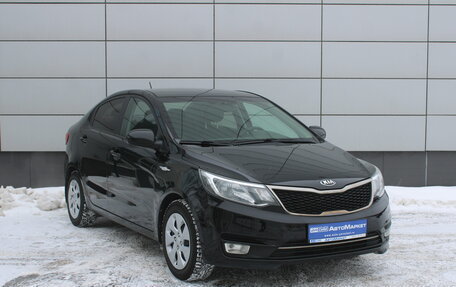 KIA Rio III рестайлинг, 2016 год, 845 000 рублей, 3 фотография