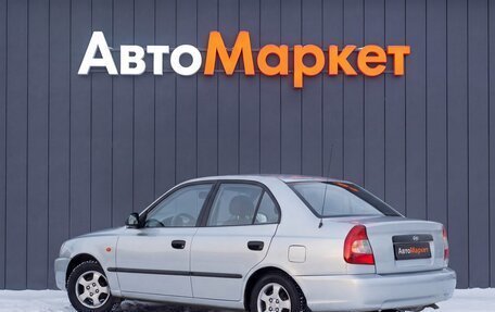 Hyundai Accent II, 2008 год, 369 000 рублей, 4 фотография