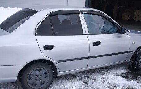 Hyundai Accent II, 2005 год, 390 000 рублей, 3 фотография