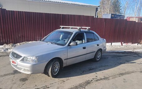 Hyundai Accent II, 2005 год, 390 000 рублей, 21 фотография