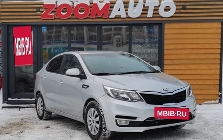 KIA Rio III рестайлинг, 2015 год, 727 000 рублей, 2 фотография
