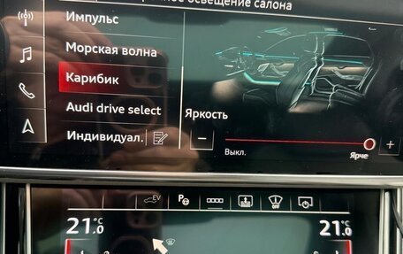 Audi A8, 2021 год, 8 300 000 рублей, 22 фотография