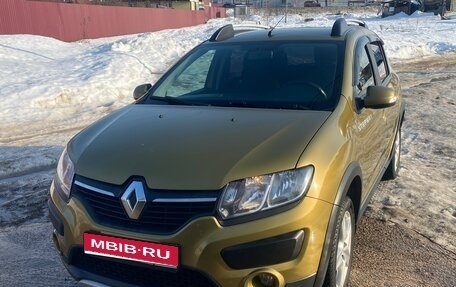 Renault Sandero II рестайлинг, 2017 год, 1 100 000 рублей, 1 фотография