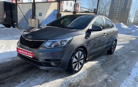 KIA Rio III рестайлинг, 2017 год, 930 000 рублей, 2 фотография