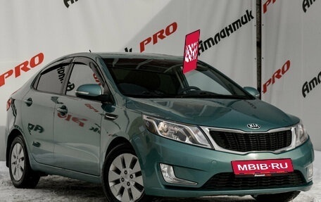 KIA Rio III рестайлинг, 2013 год, 890 000 рублей, 3 фотография