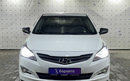 Hyundai Solaris II рестайлинг, 2015 год, 835 000 рублей, 3 фотография