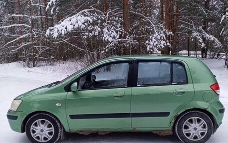 Hyundai Getz I рестайлинг, 2004 год, 333 000 рублей, 2 фотография
