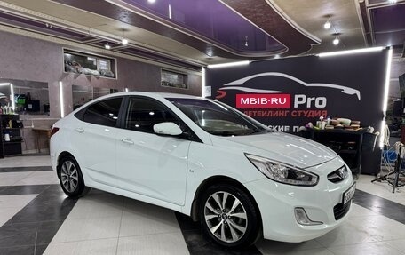 Hyundai Solaris II рестайлинг, 2013 год, 1 050 000 рублей, 5 фотография