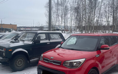 KIA Soul II рестайлинг, 2017 год, 1 400 000 рублей, 33 фотография