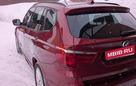 BMW X3, 2013 год, 2 490 000 рублей, 18 фотография