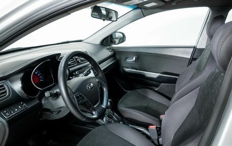 KIA Rio III рестайлинг, 2017 год, 998 000 рублей, 5 фотография