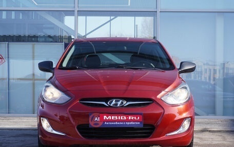 Hyundai Solaris II рестайлинг, 2012 год, 845 000 рублей, 2 фотография