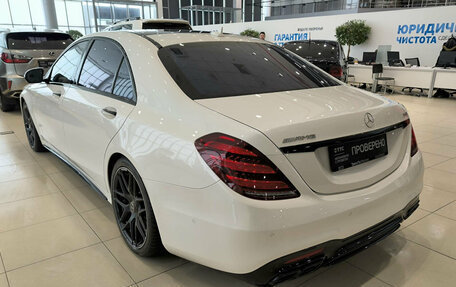 Mercedes-Benz S-Класс AMG, 2017 год, 6 950 000 рублей, 7 фотография