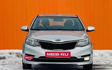 KIA Rio III рестайлинг, 2015 год, 940 000 рублей, 3 фотография