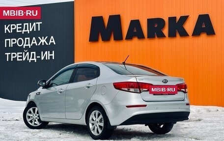 KIA Rio III рестайлинг, 2015 год, 940 000 рублей, 5 фотография
