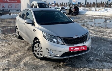 KIA Rio III рестайлинг, 2012 год, 830 000 рублей, 9 фотография