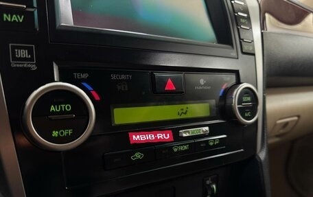 Toyota Camry, 2012 год, 1 846 046 рублей, 19 фотография