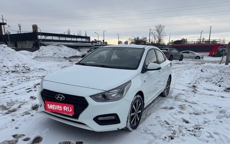 Hyundai Solaris II рестайлинг, 2019 год, 1 435 000 рублей, 1 фотография