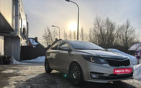 KIA Rio III рестайлинг, 2015 год, 850 000 рублей, 24 фотография