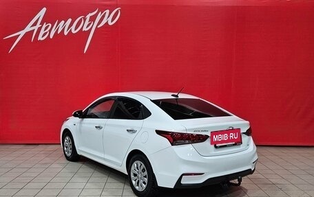 Hyundai Solaris II рестайлинг, 2017 год, 1 125 000 рублей, 3 фотография