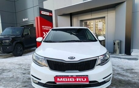 KIA Rio III рестайлинг, 2016 год, 1 053 875 рублей, 2 фотография