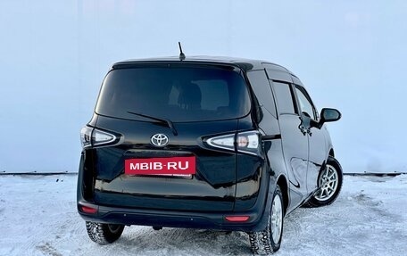 Toyota Sienta II, 2018 год, 1 299 000 рублей, 8 фотография