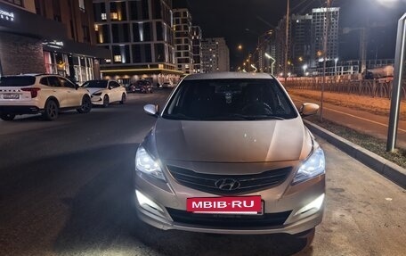 Hyundai Solaris II рестайлинг, 2014 год, 900 000 рублей, 4 фотография