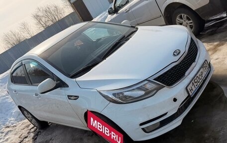 KIA Rio III рестайлинг, 2017 год, 925 000 рублей, 2 фотография