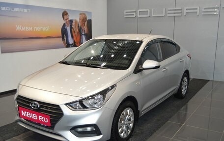 Hyundai Solaris II рестайлинг, 2017 год, 1 200 000 рублей, 3 фотография