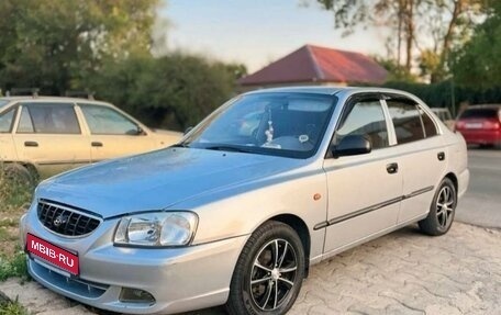 Hyundai Accent II, 2007 год, 420 000 рублей, 1 фотография