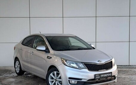 KIA Rio III рестайлинг, 2015 год, 899 000 рублей, 3 фотография